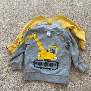 2 sweatshirts 2T